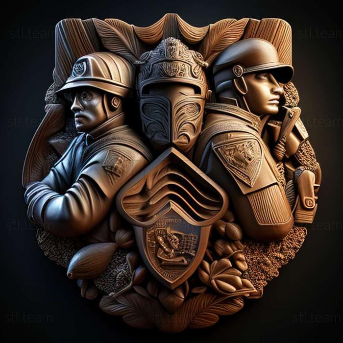 3D model Police Tactics Imperio game (STL)